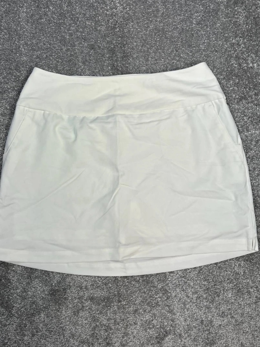 adidas White Women's Athletic Shorts Skort
